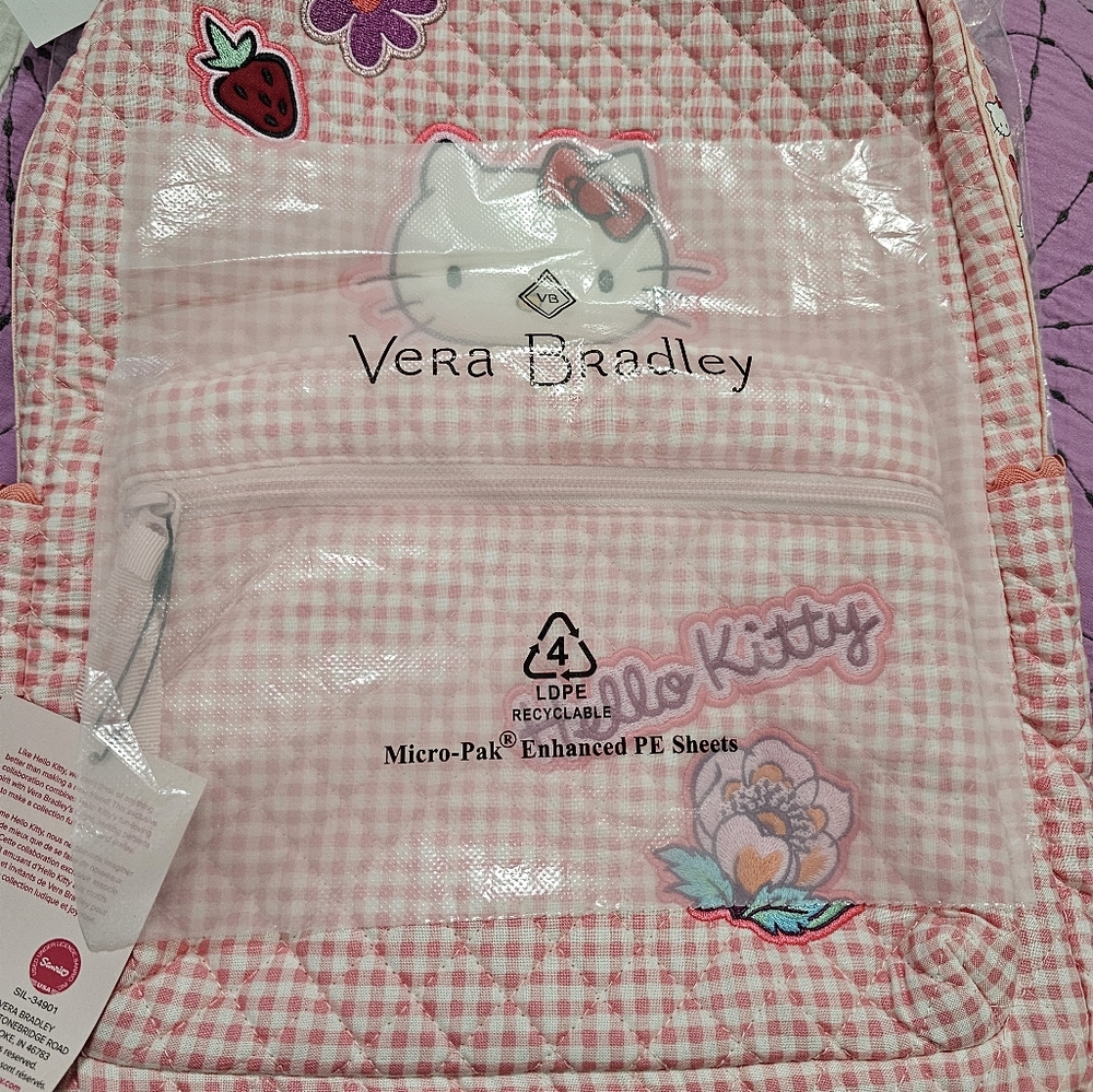 NWT Vera Bradley Backpack